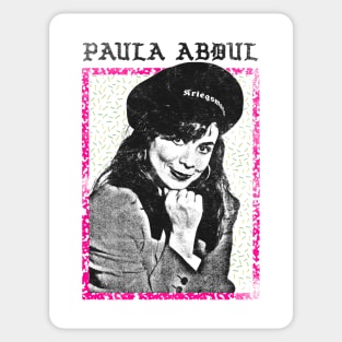 Paula Abdul / 80s Vintage Aesthetic Sticker